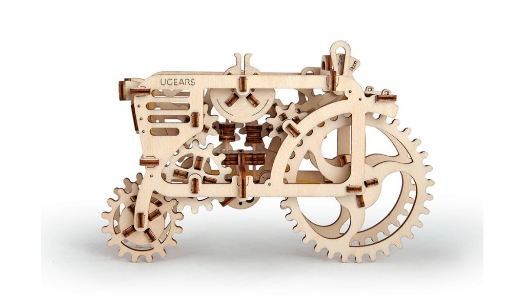 Механический 3D пазл «Трактор»